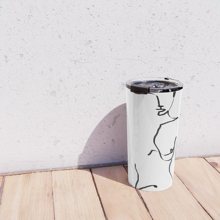 abstract nude Travel Mug Gallery Image 4