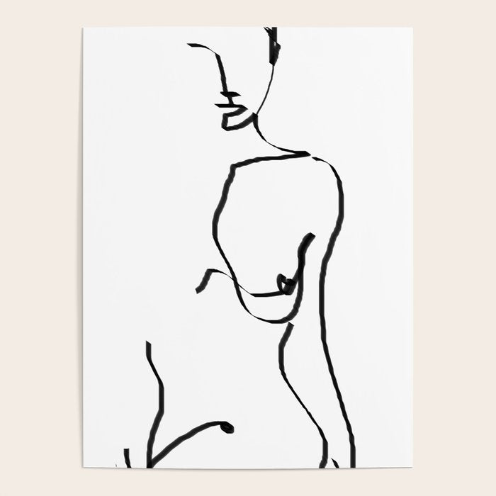 abstract nude Poster Gallery Image 1