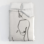 abstract nude Duvet Cover Gallery Image 6