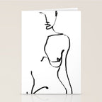 abstract nude Stationery Card Gallery Image 2