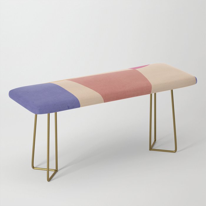 Modern Abstract Minimal Shapes 98 Bench Gallery Image 2