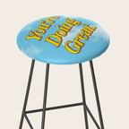 You Are Doing Great: Sky Edition Stool Gallery Image 2