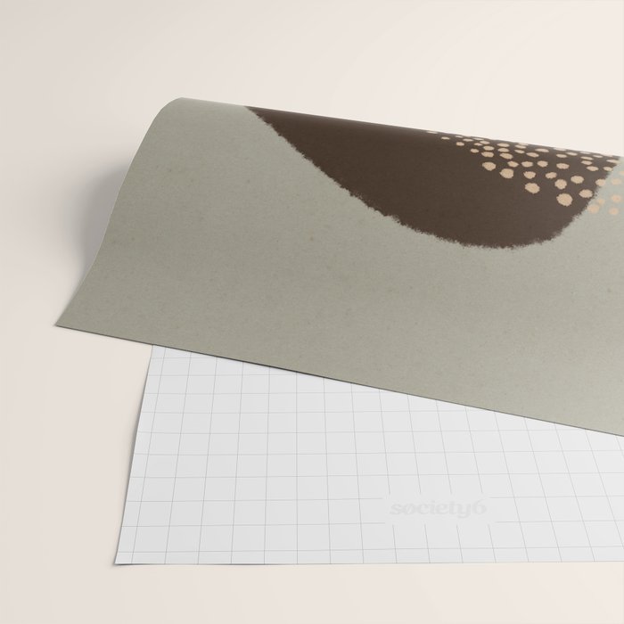 Modern Abstract Shapes #6 Wrapping Paper Gallery Image 2