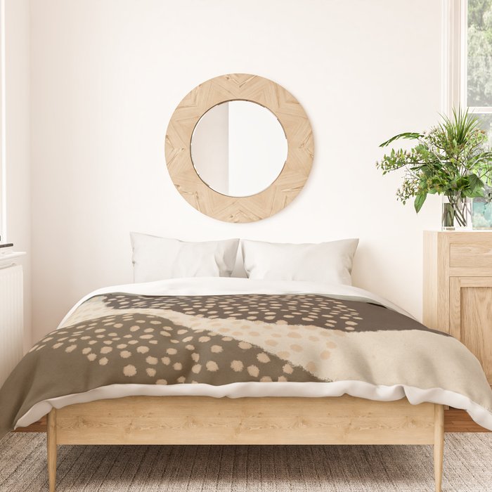 Modern Abstract Shapes #6 Duvet Cover Gallery Image 3