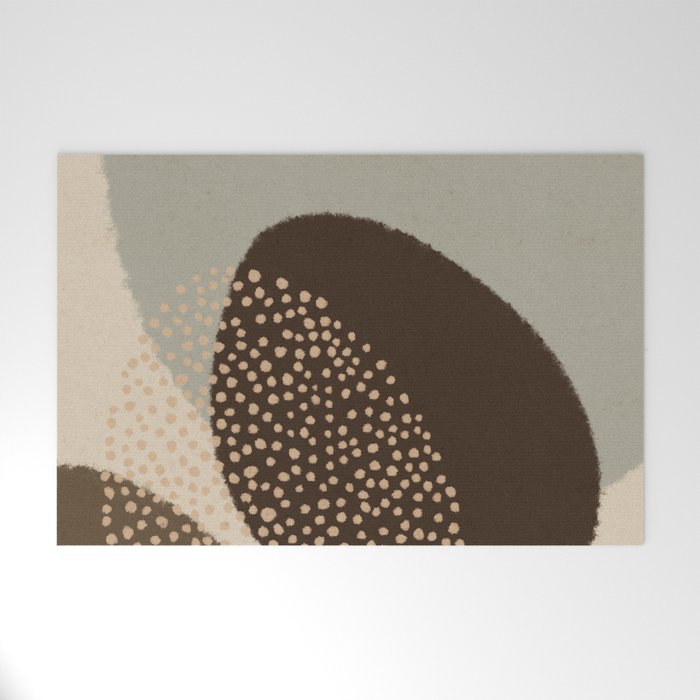 Modern Abstract Shapes #6 Welcome Mat Gallery Image 1