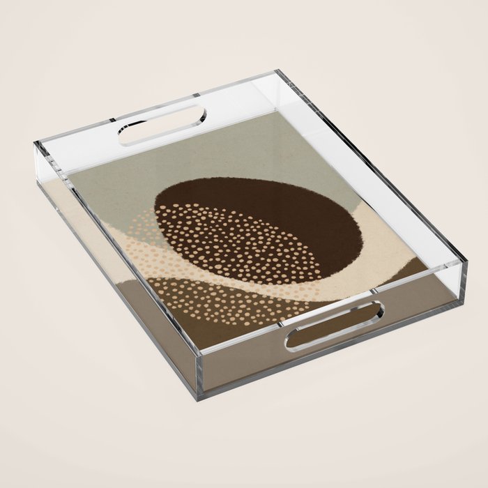 Modern Abstract Shapes #6 Acrylic Tray Gallery Image 1