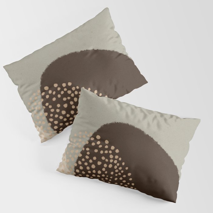 Modern Abstract Shapes #6 Pillow Sham Gallery Image 3