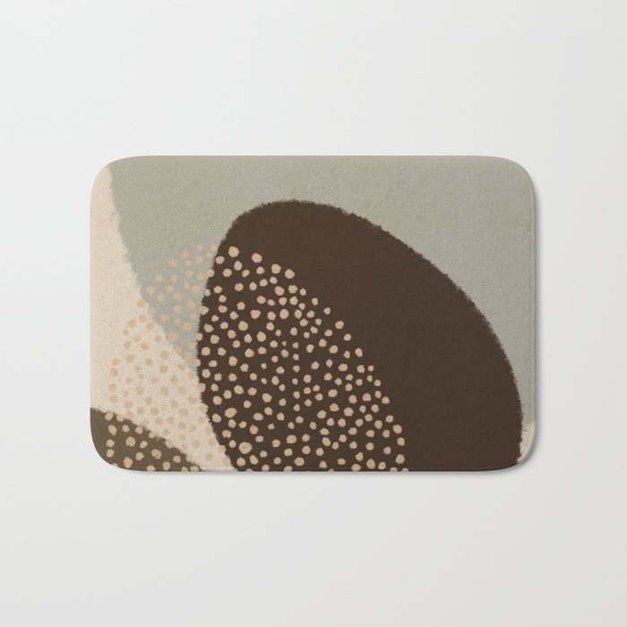 Modern Abstract Shapes #6 Bath Mat Gallery Image 1