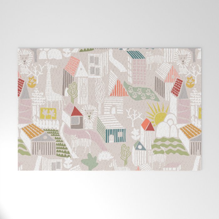 Wild animals hiding in the city Welcome Mat Gallery Image 1
