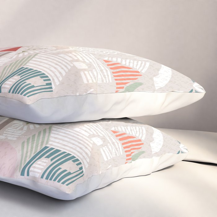 Wild animals hiding in the city Pillow Sham Gallery Image 3