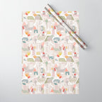 Wild animals hiding in the city Wrapping Paper Gallery Image 1