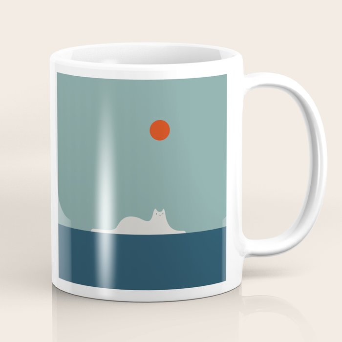 Cat Landscape 95 Coffee Mug Gallery Image 1