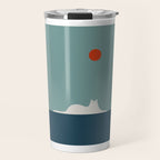 Cat Landscape 95 Travel Mug Gallery Image 1