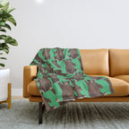 Hello Bear Throw Blanket Gallery Image 1