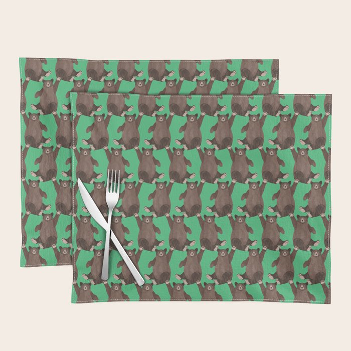 Hello Bear Placemat Gallery Image 1