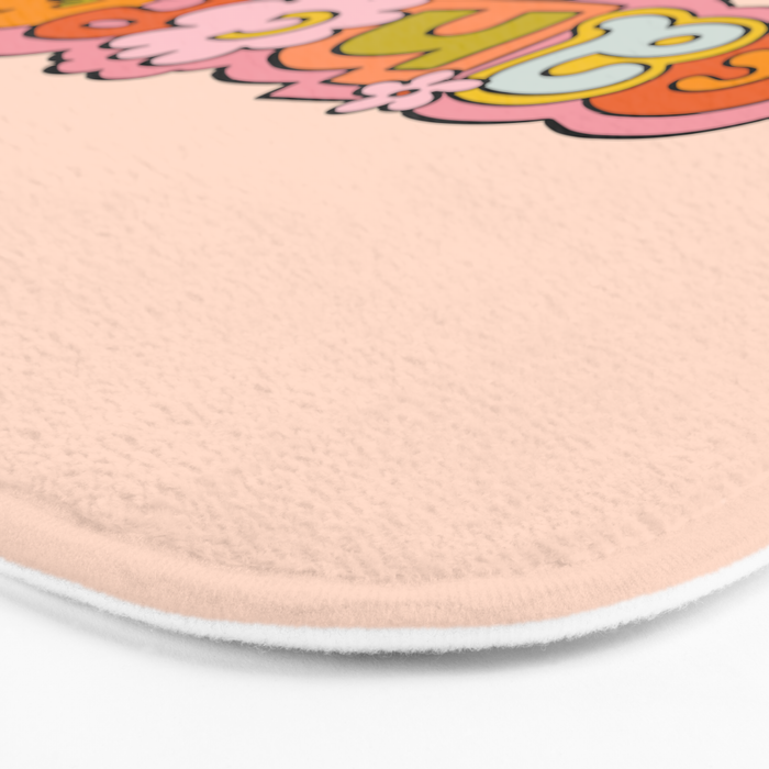 Cancer Zodiac Doodle Letters Bath Mat Gallery Image 3