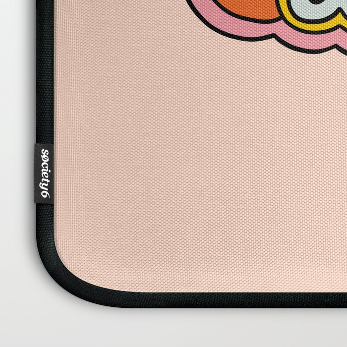 Cancer Zodiac Doodle Letters Laptop Sleeve Gallery Image 3