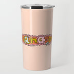 Cancer Zodiac Doodle Letters Travel Mug Gallery Image 1