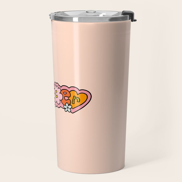 Cancer Zodiac Doodle Letters Travel Mug Gallery Image 2