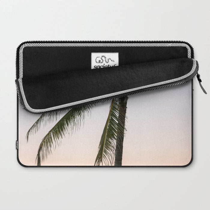 Costa Rica | The pastel palm tree  Laptop Sleeve Gallery Image 2