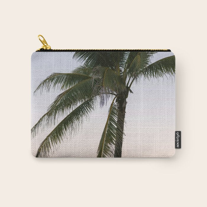 Costa Rica | The pastel palm tree  Carry All Pouch Gallery Image 1