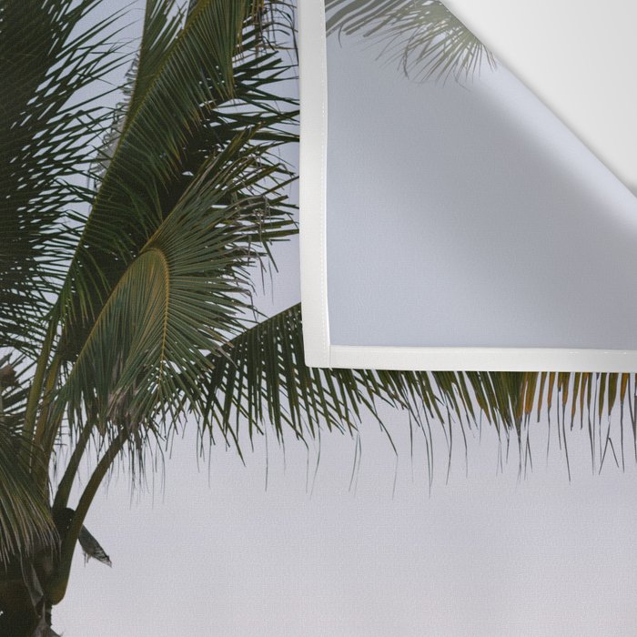 Costa Rica | The pastel palm tree  Wall Tapestry Gallery Image 3