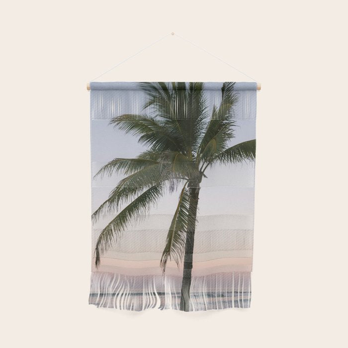 Costa Rica | The pastel palm tree  Wall Hanging Gallery Image 1