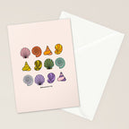 Rainbow Seashells Stationery Card Gallery Image 2