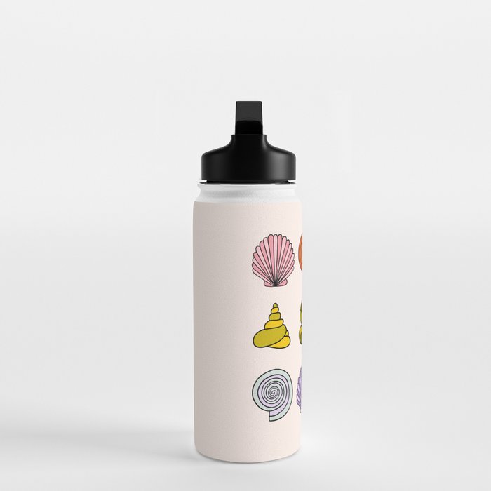Rainbow Seashells Water Bottle Gallery Image 3