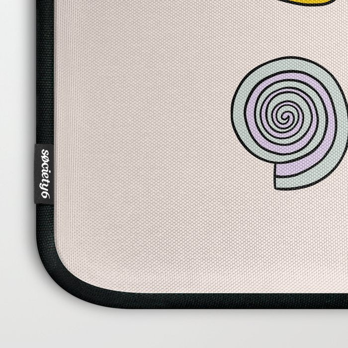 Rainbow Seashells Laptop Sleeve Gallery Image 3