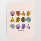 Rainbow Seashells Poster Gallery Image 4