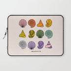 Rainbow Seashells Laptop Sleeve Gallery Image 1