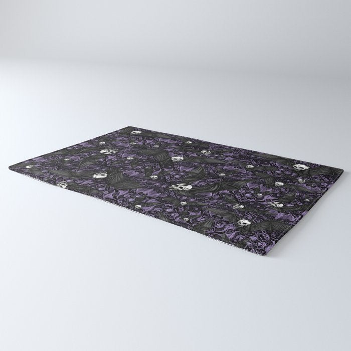 Skelebats - Royal Purple Rug Gallery Image 3
