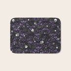 Skelebats - Royal Purple Bath Mat Gallery Image 1