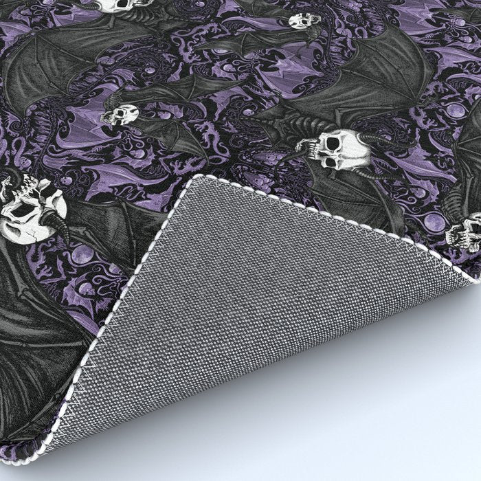 Skelebats - Royal Purple Rug Gallery Image 4