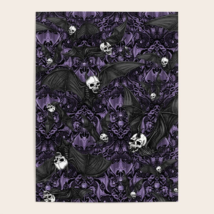 Skelebats - Royal Purple Poster Gallery Image 1