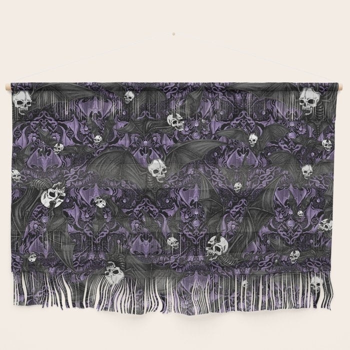 Skelebats - Royal Purple Wall Hanging Gallery Image 1