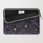 Skelebats - Royal Purple Laptop Sleeve Gallery Image 2