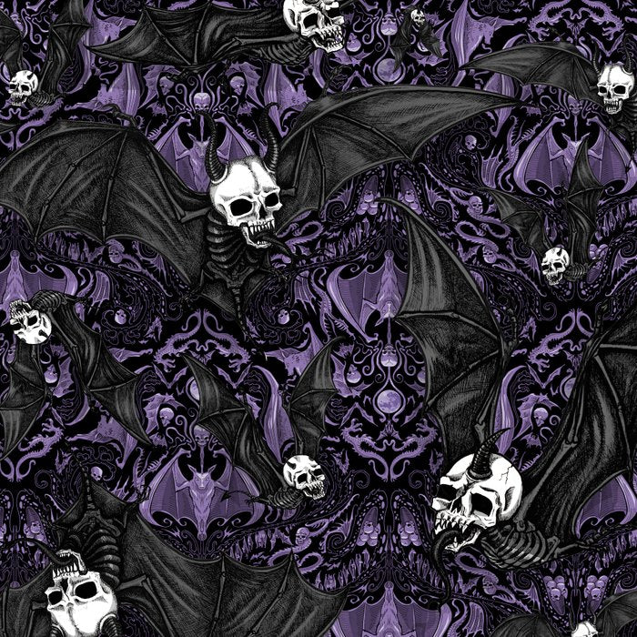 Skelebats - Royal Purple Coffee Mug Gallery Image 2