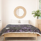 Skelebats - Royal Purple Duvet Cover Gallery Image 3