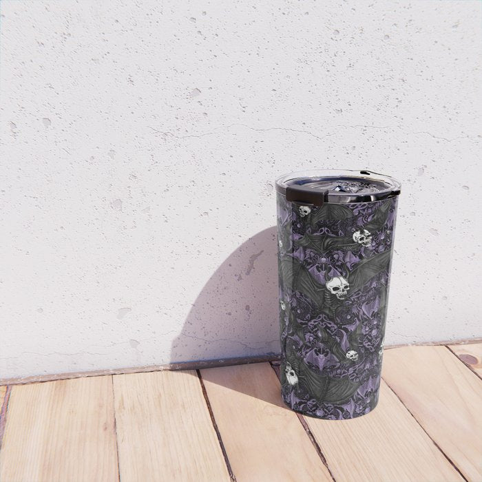 Skelebats - Royal Purple Travel Mug Gallery Image 4