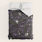 Skelebats - Royal Purple Duvet Cover Gallery Image 6