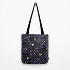 Skelebats - Royal Purple Tote Bag Gallery Image 2