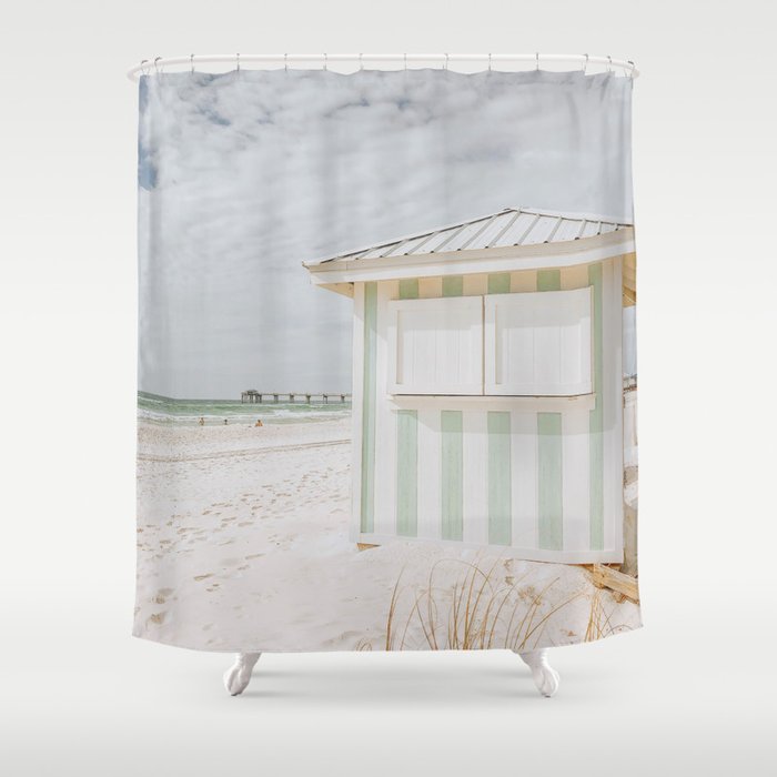 summer beach xxiii Shower Curtain Gallery Image 1