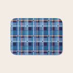 Tartan Motif Style B Bath Mat Gallery Image 1