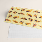 Bumblebee and fish Wrapping Paper Gallery Image 2