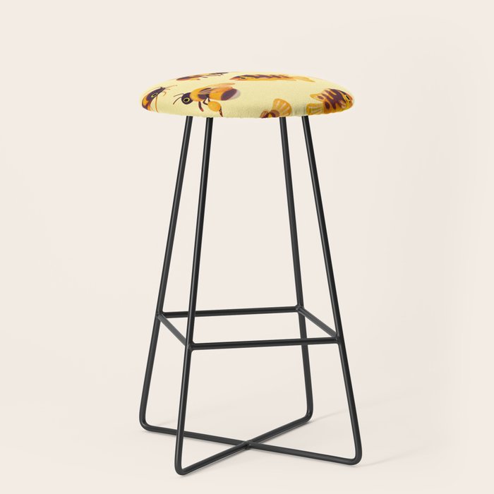 Bumblebee and fish Stool Gallery Image 1