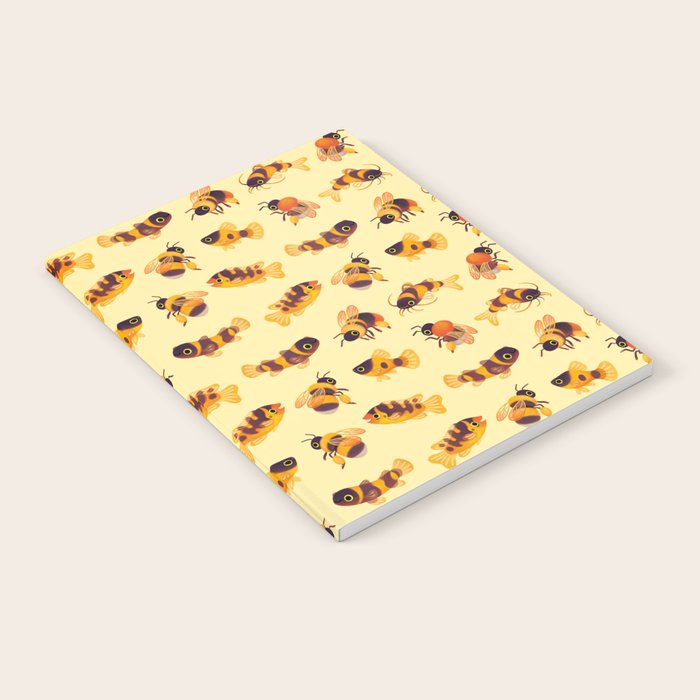 Bumblebee and fish Notebook Gallery Image 2