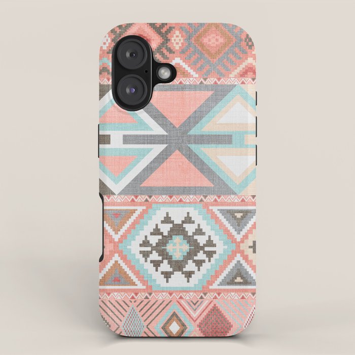 Aztec Artisan in Pink iPhone Case Gallery Image 1