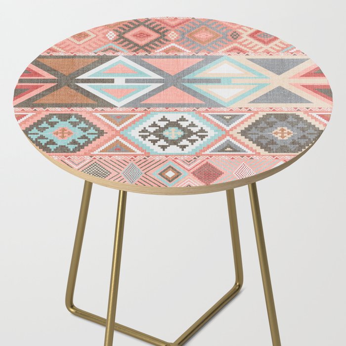 Aztec Artisan in Pink Side Table Gallery Image 2